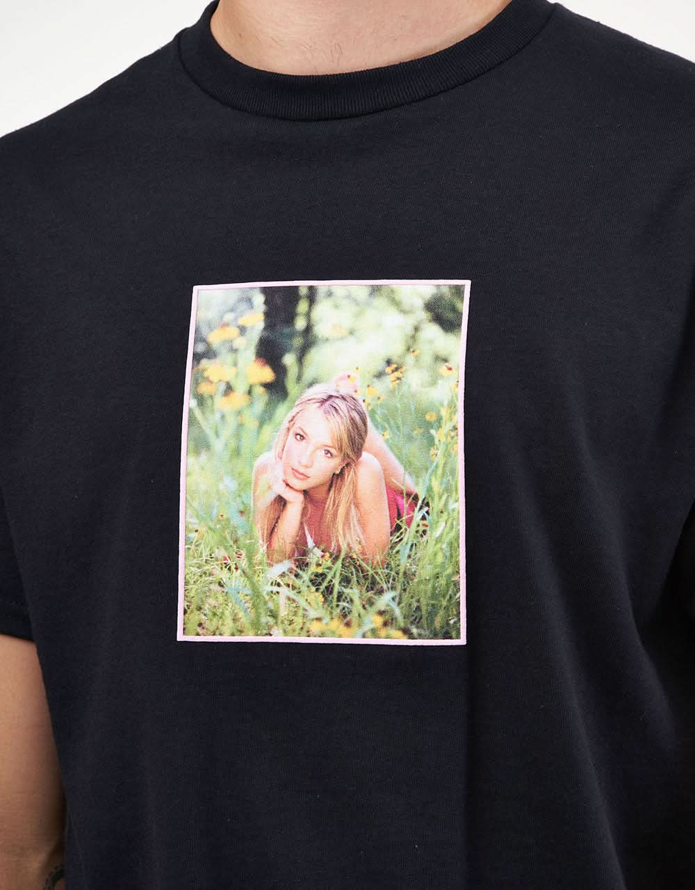 T-shirt Welcome x Britney Spears Daisies - nera