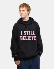 Sudadera con capucha teñida con pigmentos Believe de Welcome x Britney Spears - Negro