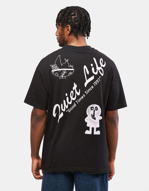 T-Shirt The Quiet Life Good Times - Noir