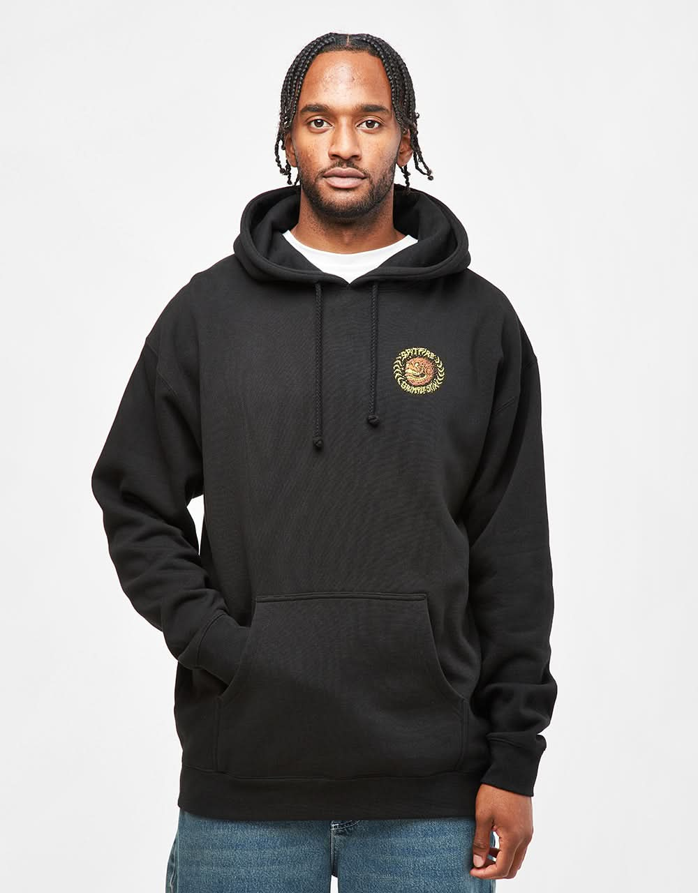 Spitfire x Grimple Stix Flying Grimple Pullover Hoodie - Black