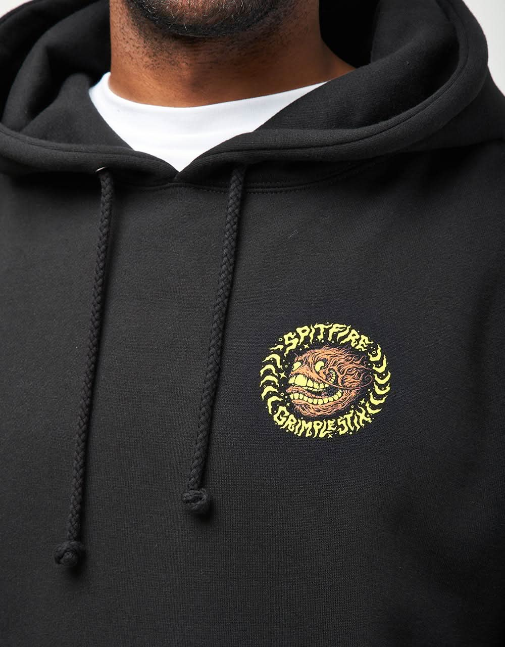 Spitfire x Grimple Stix Flying Grimple Pullover Hoodie - Black