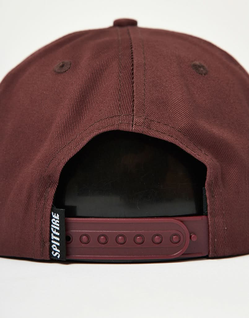 Spitfire x Grimple Stix Flying Grimple Snapback Cap - Maroon