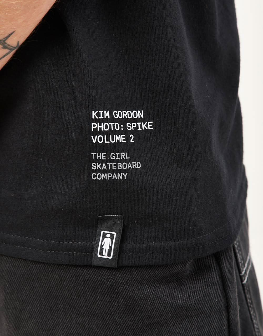 Fille x Spike Jonze Kim Gordon Photo Vol. 2 T-Shirt - Noir