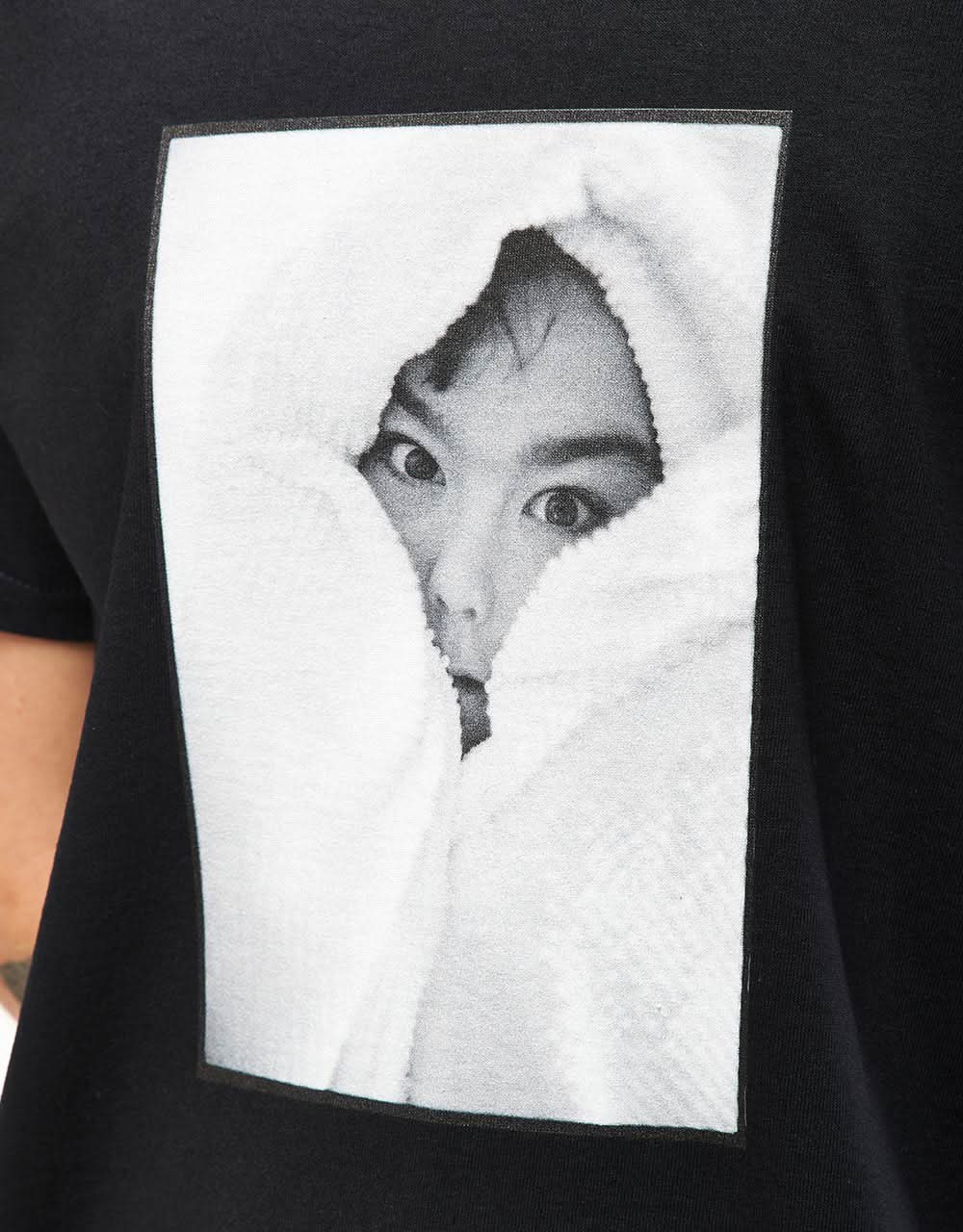 Foto de Girl x Spike Jonze Bjork vol. Camiseta 2 - Negro