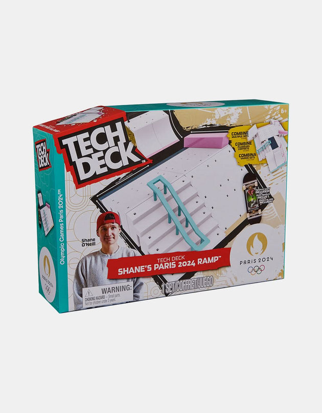 Tech Deck Fingerboard Olympic X-Connect Kit - Rampe Paris 2024 de Shane O'Neill