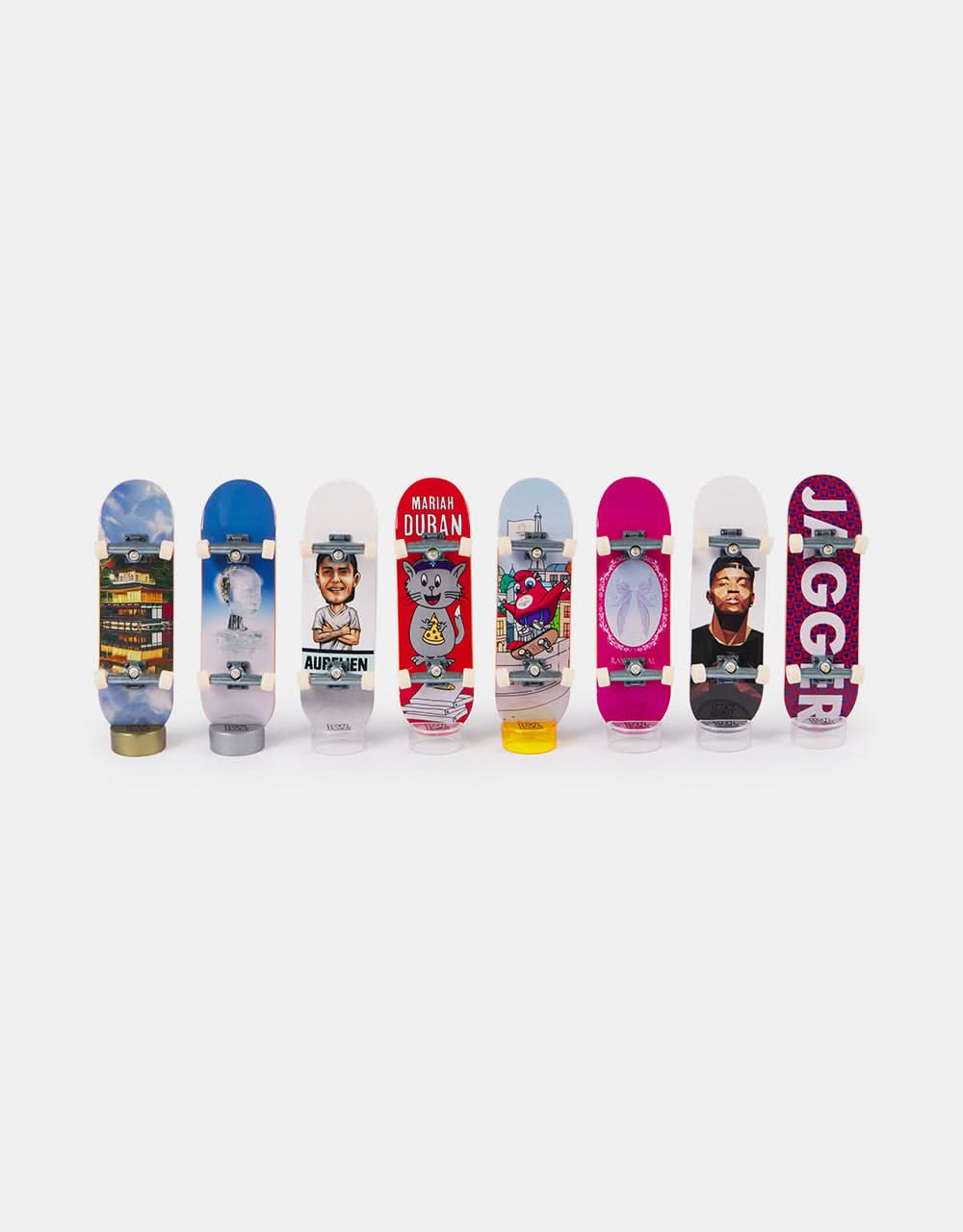 Leyendas de la competencia olímpica Tech Deck - Paquete de 8