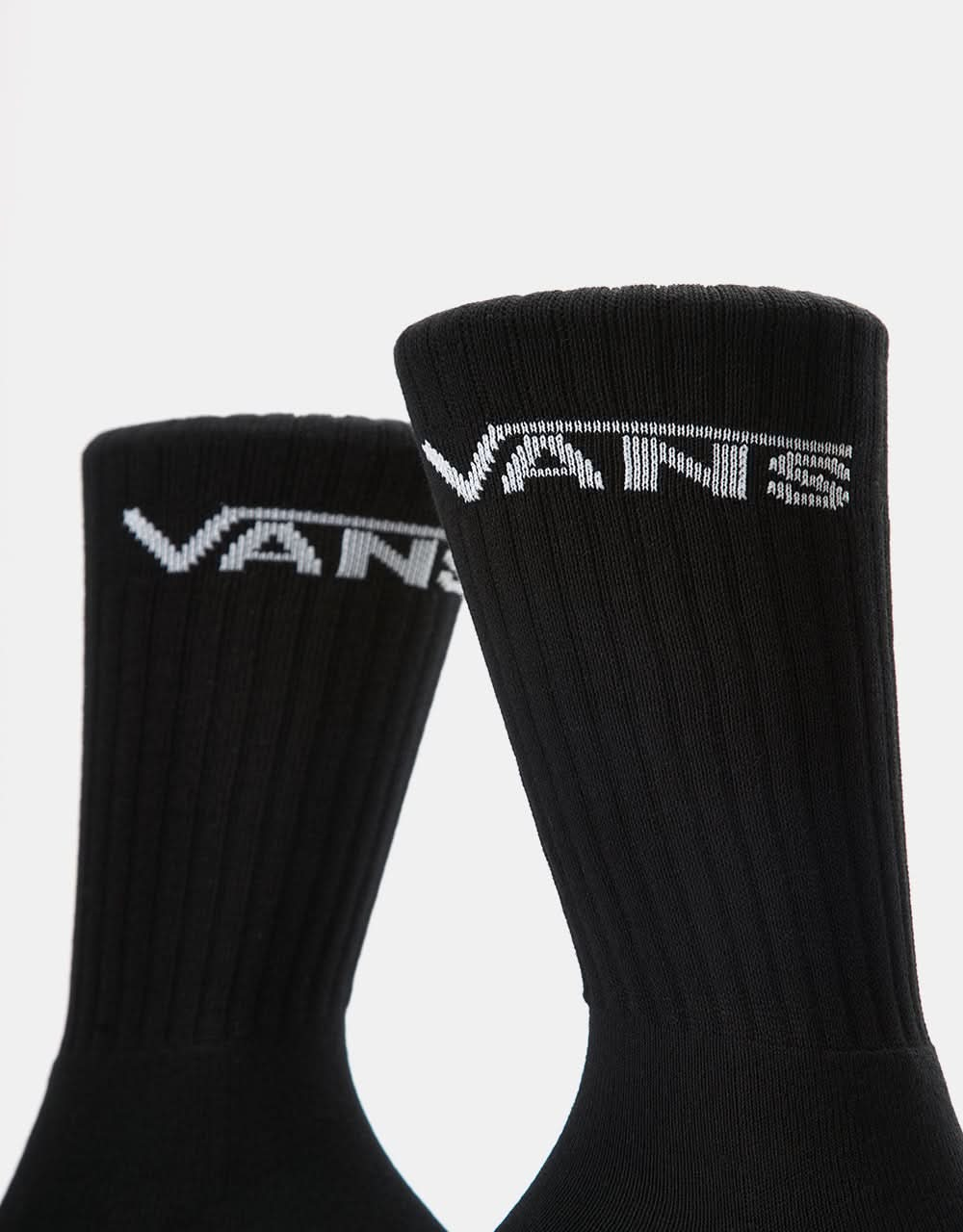 Calcetines Vans Classic Crew - Pack de 3 - Negro