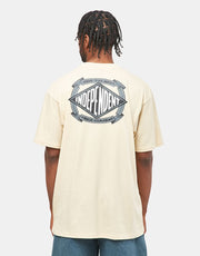 T-shirt Independent Summit Scroll - Sabbia