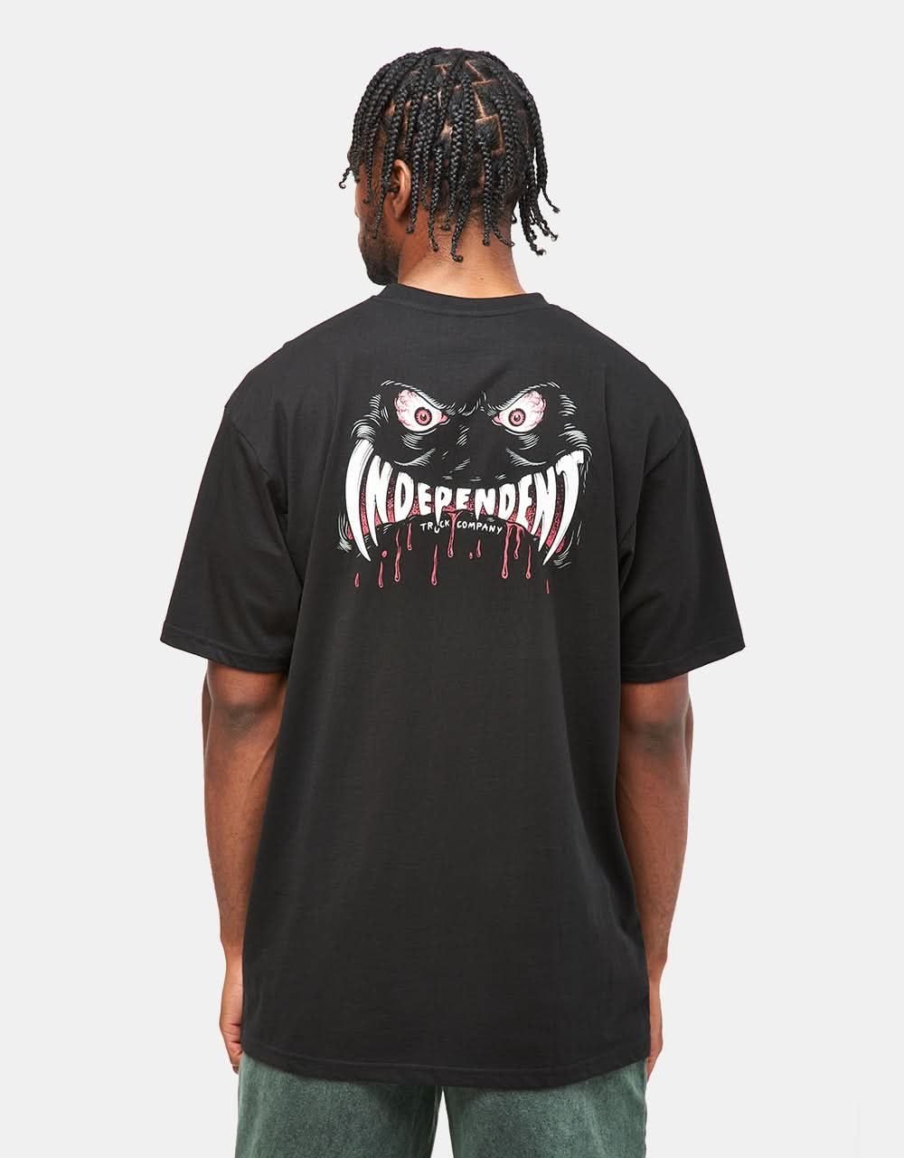 Independent Possessed Face T-Shirt - Black