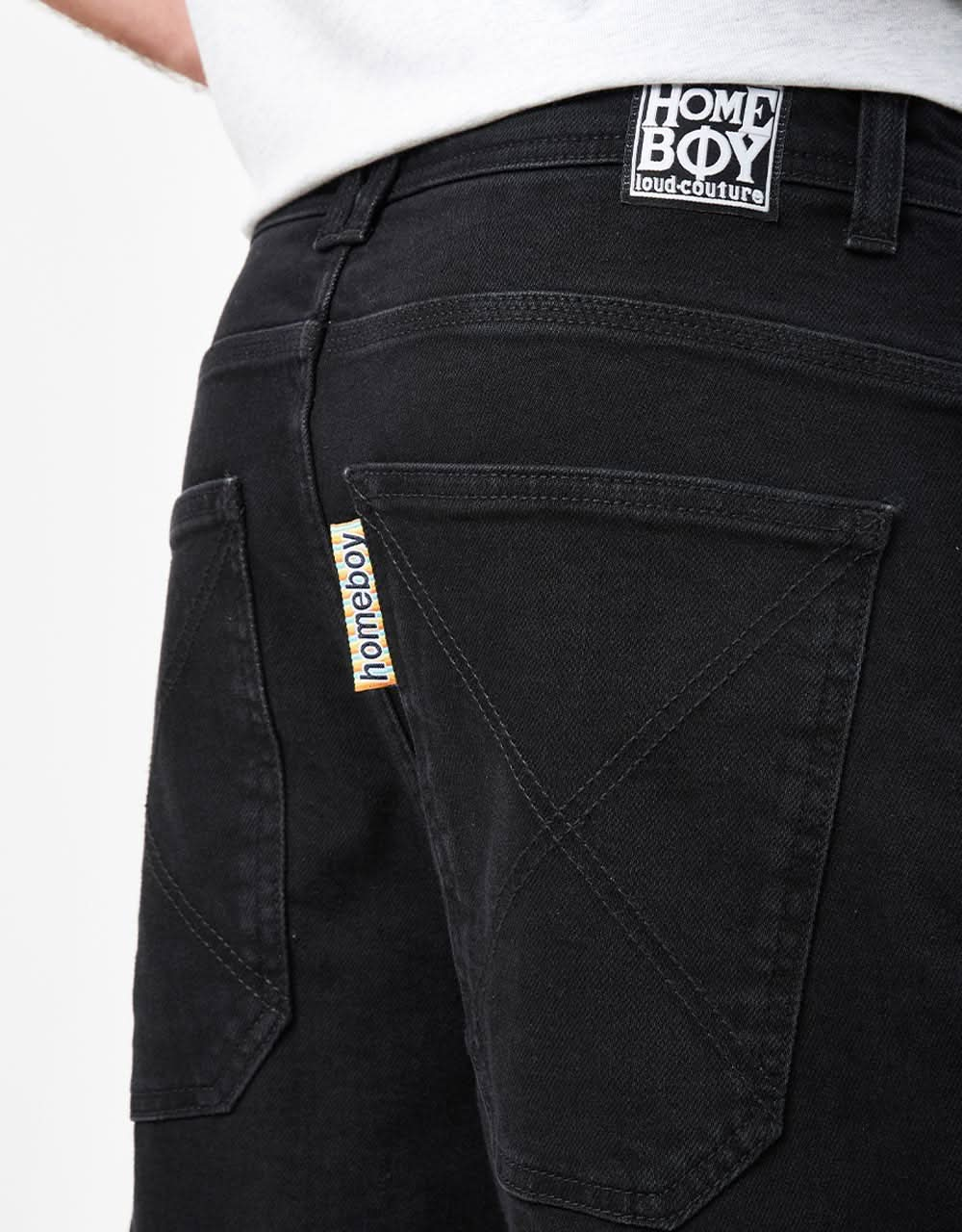 Homeboy X-Tra Baggy Denim - Noir délavé