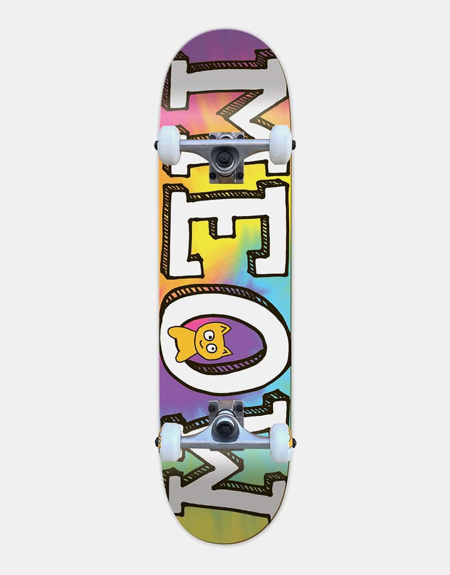 Meow Tie Dye Logo Complete Skateboard - 7.5''