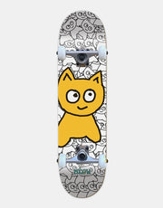 Meow Big Cat Sticker Pile Complete Skateboard - 8''