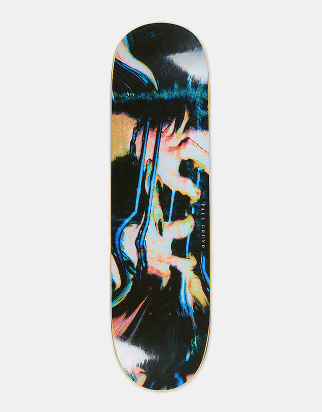 Polar Grund Tweaked Hands Skateboard Deck