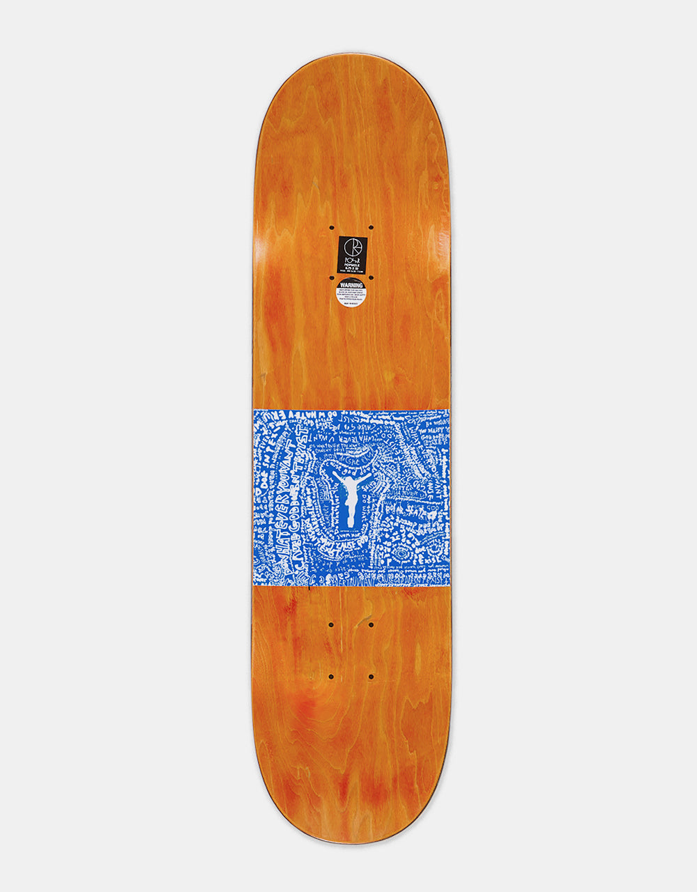 Tabla de skate Polar Herrington Return Soon - Crema