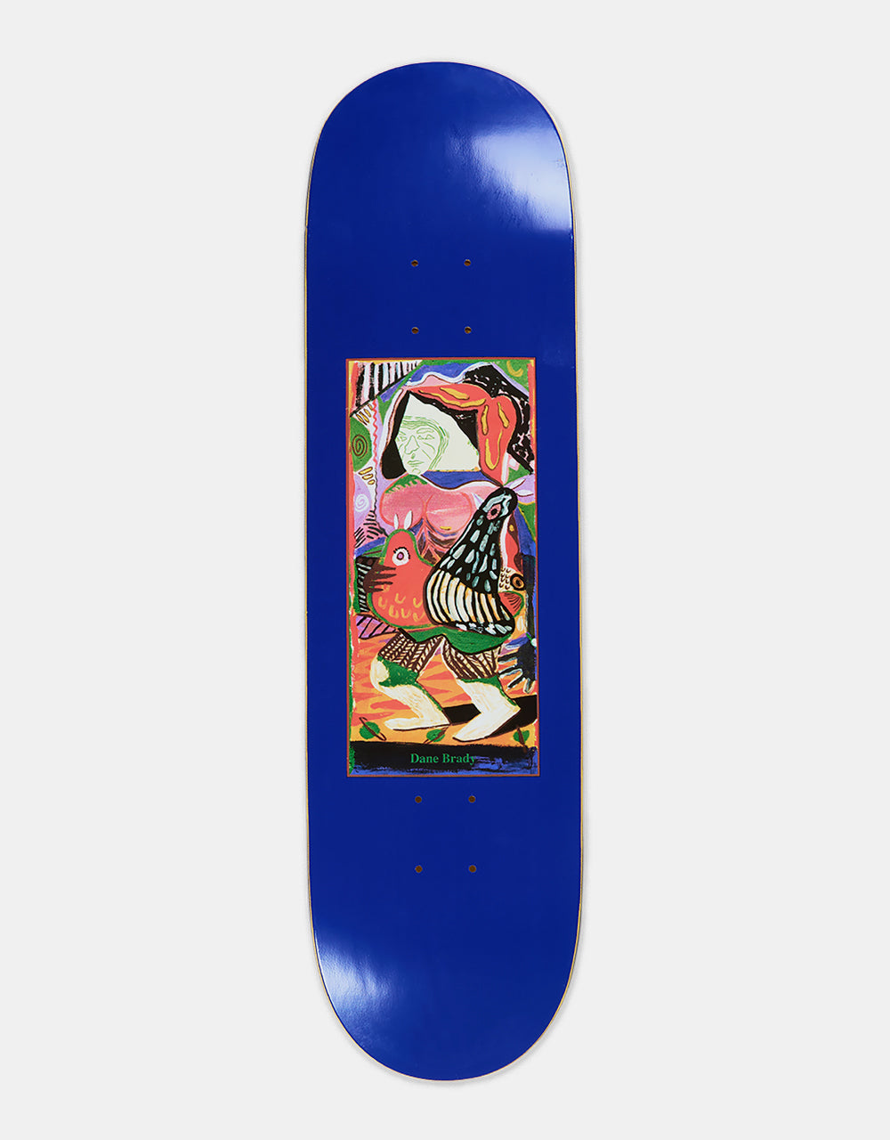 Polar Brady Pigeons Skateboard Deck - fialový