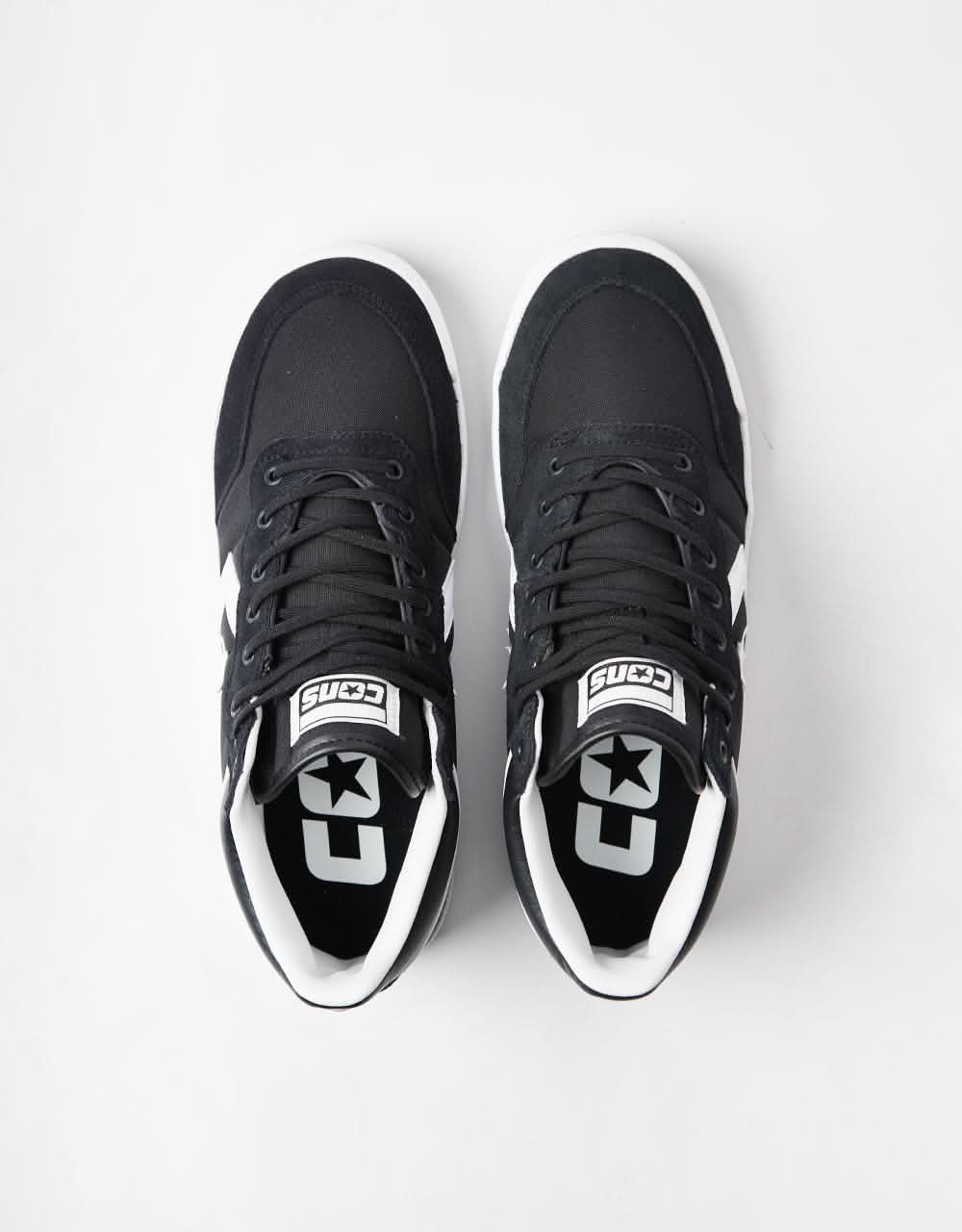 Converse Fastbreak Pro Skate Shoes - Black/White/Black