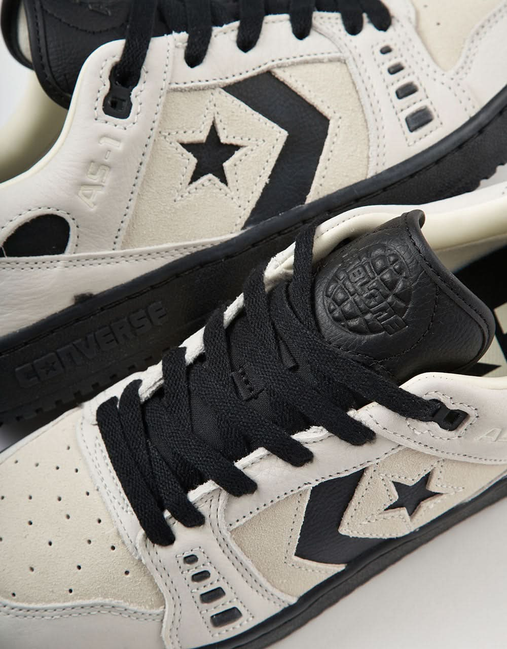 Converse AS-1 Pro Skate Shoes - Egret/Black/Black