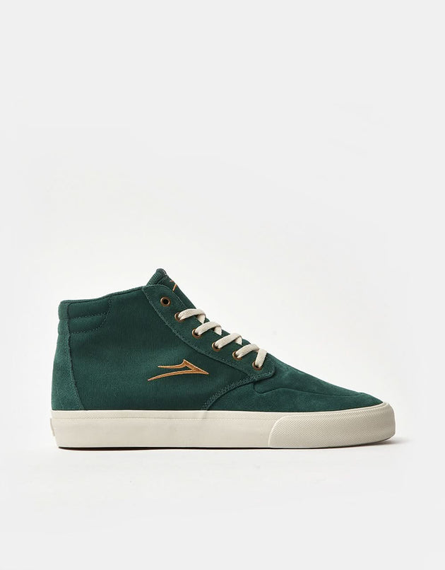 Lakai Riley 3 High Skate Shoes - Pine Suede