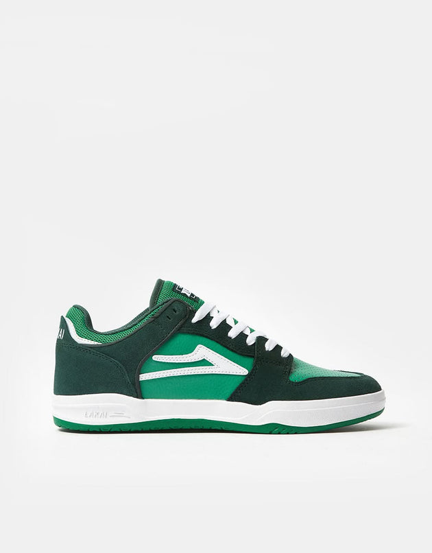 Lakai Telford Skate Shoes - Green Suede