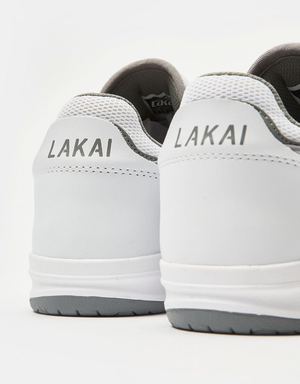 Scarpe da skate Lakai Telford - Pelle bianca