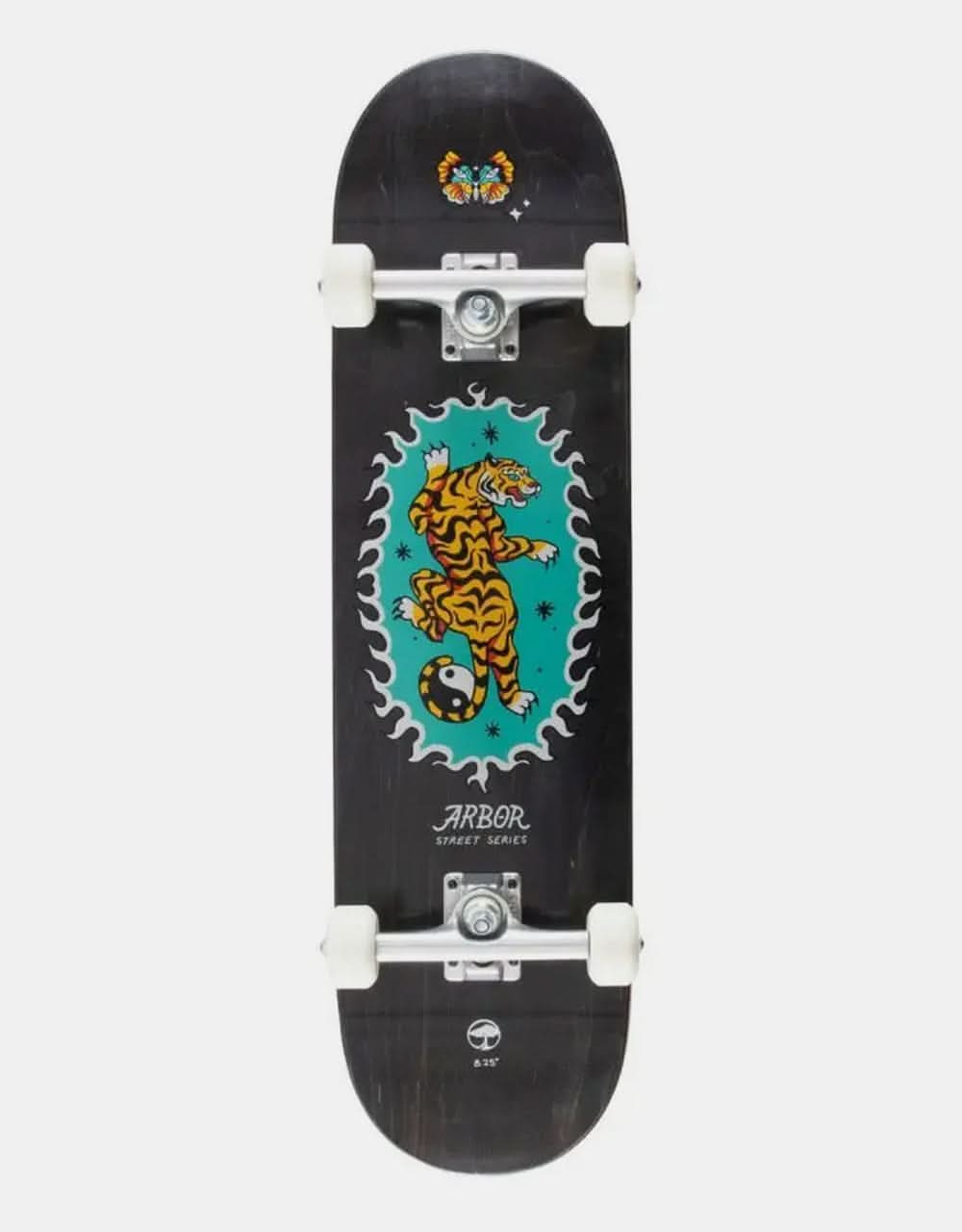 Arbor Inked Street Complete Skateboard - 8.25"