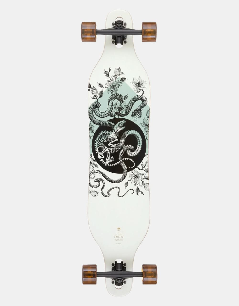 Arbor x El Rose Bamboo Axis 40 Drop Through Longboard - 40" x 8.75"