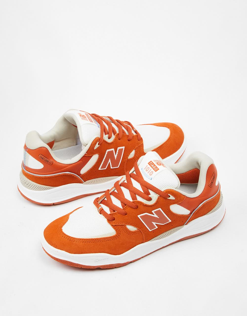 New Balance Numeric Tiago Lemos 1010 Skate Shoes - Rust/Sea Salt