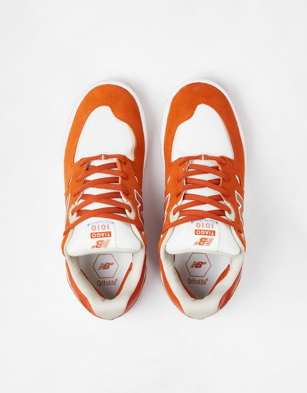 New Balance Numeric Tiago Lemos 1010 Skate Shoes - Rust/Sea Salt