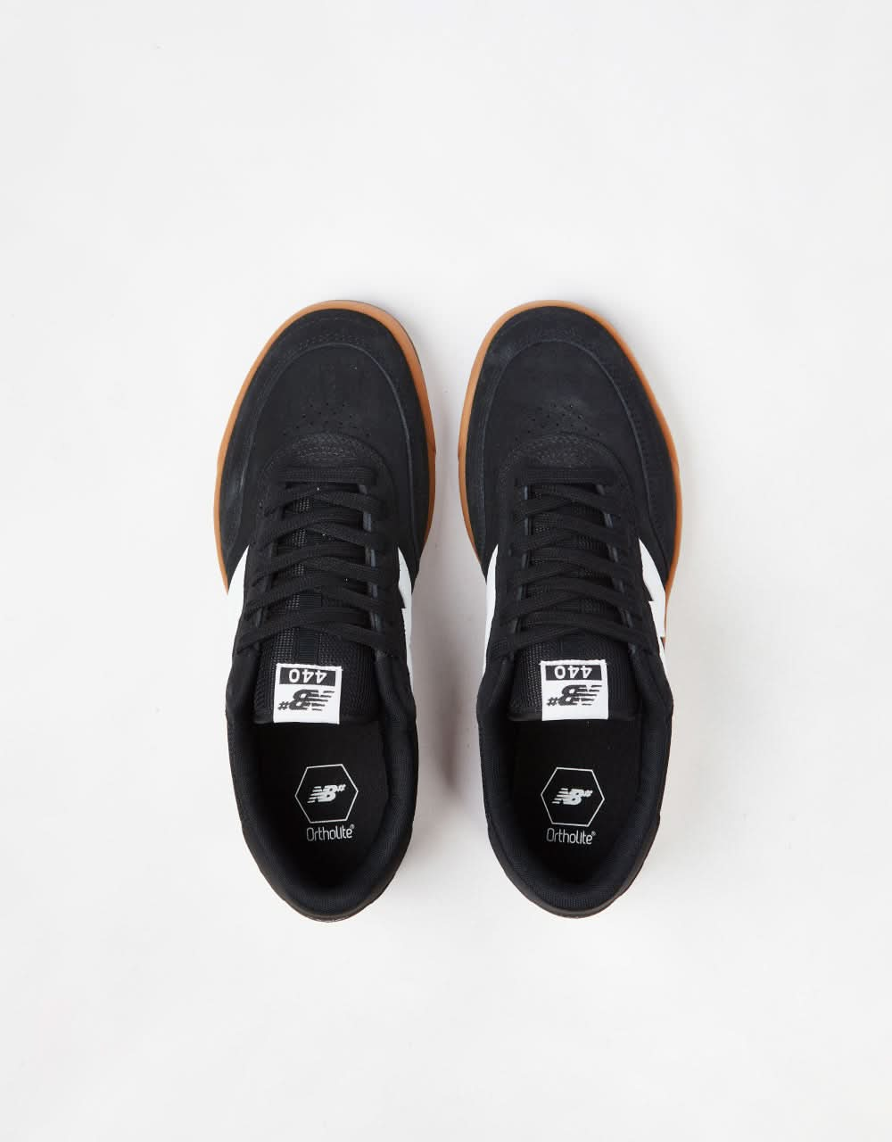 New Balance Numeric 440 V2 Skate Shoes - Black/Gum