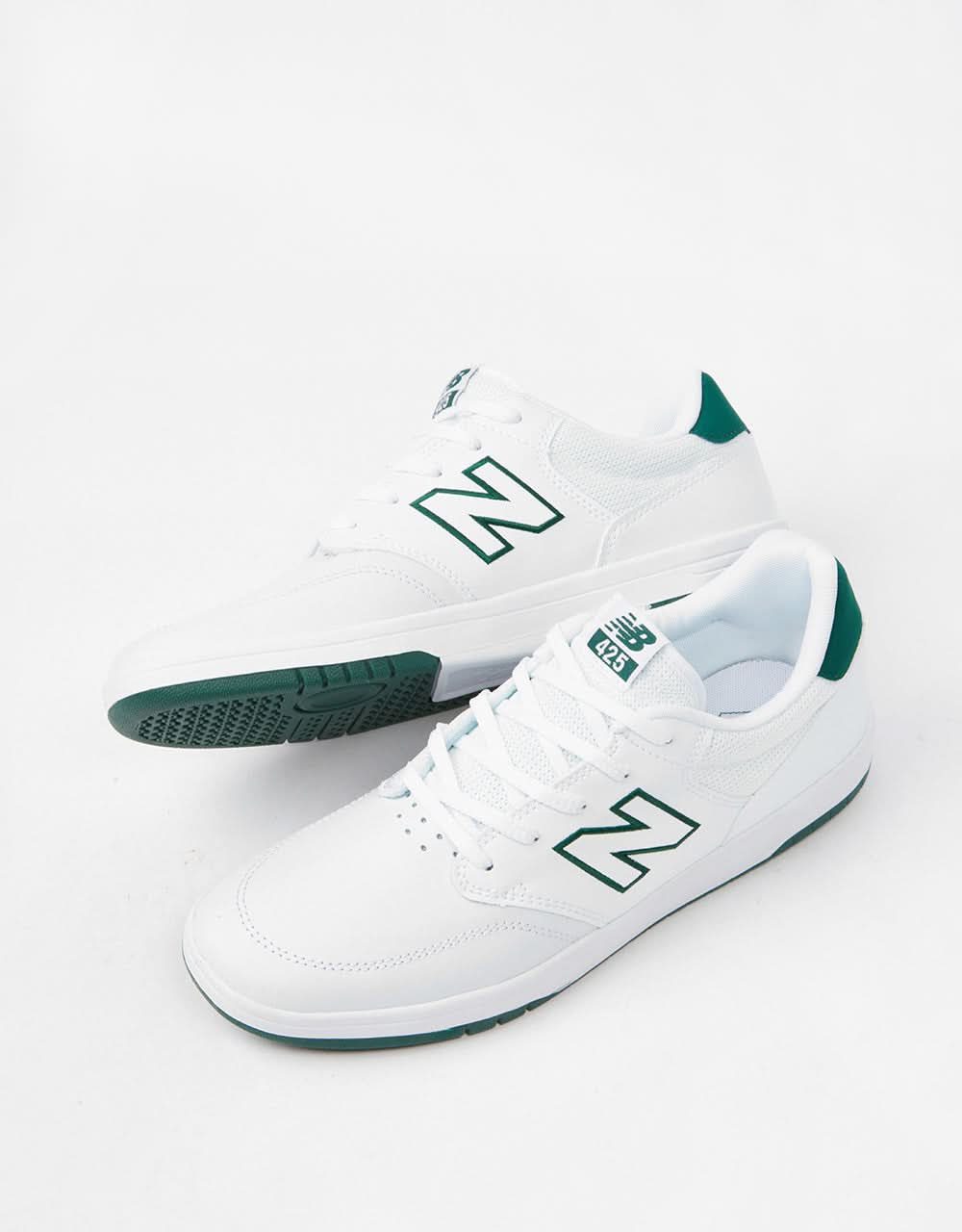 Chaussures de skate New Balance Numeric 425 - Blanc/Vert