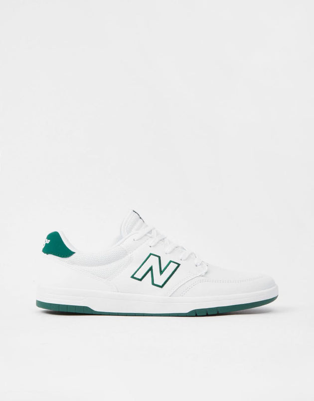 Chaussures de skate New Balance Numeric 425 - Blanc/Vert