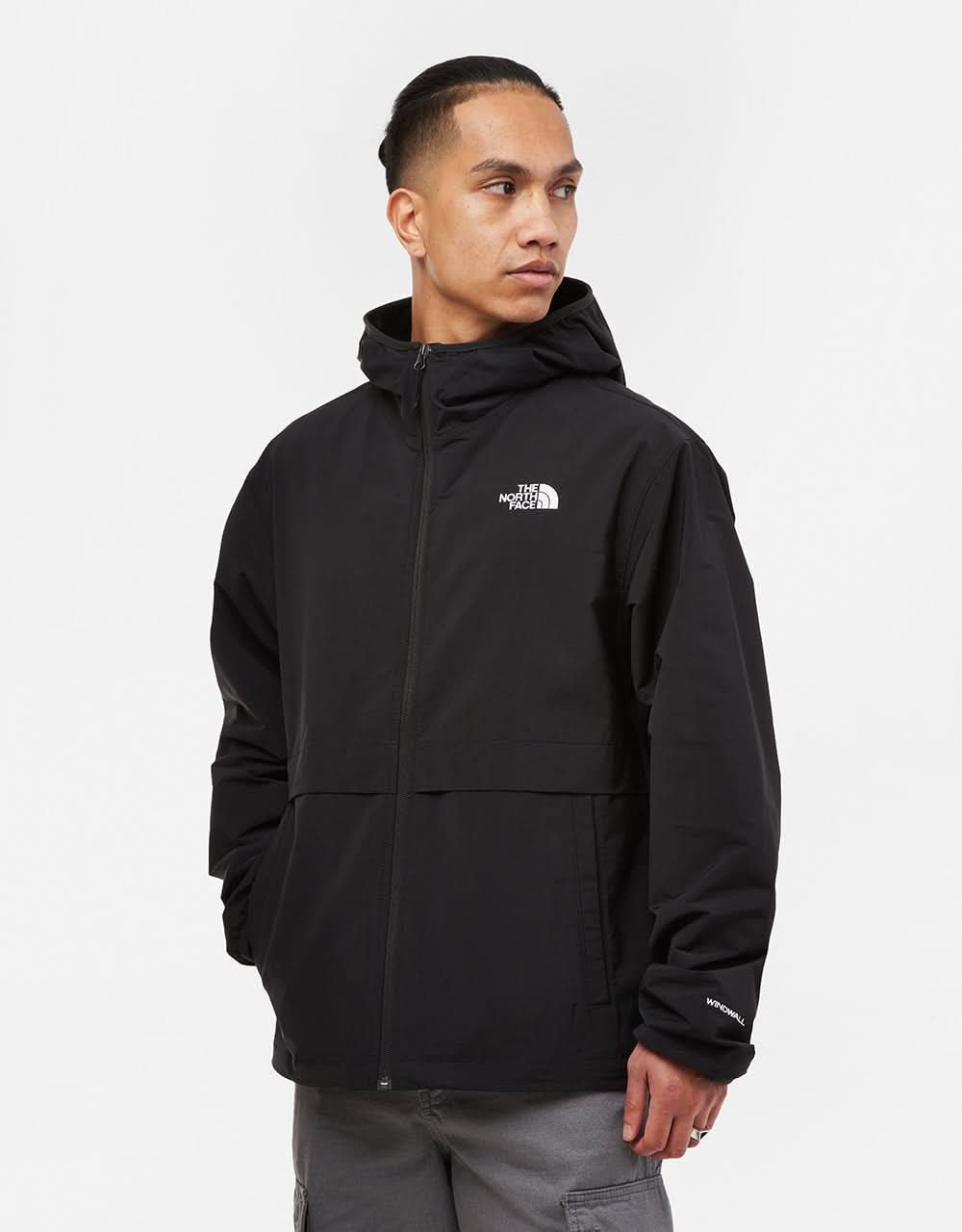 The North Face Easy Wind Full Zip Jacket - TNF Black