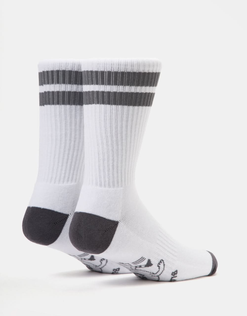 Blast Skate Mascot Socks - White