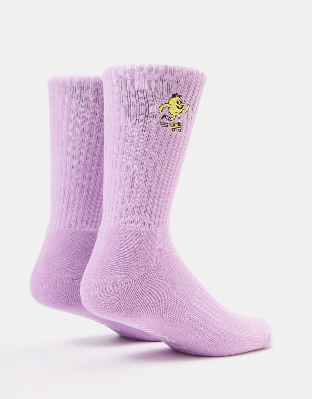 Blast Skates Embroidered Socks - Lilac