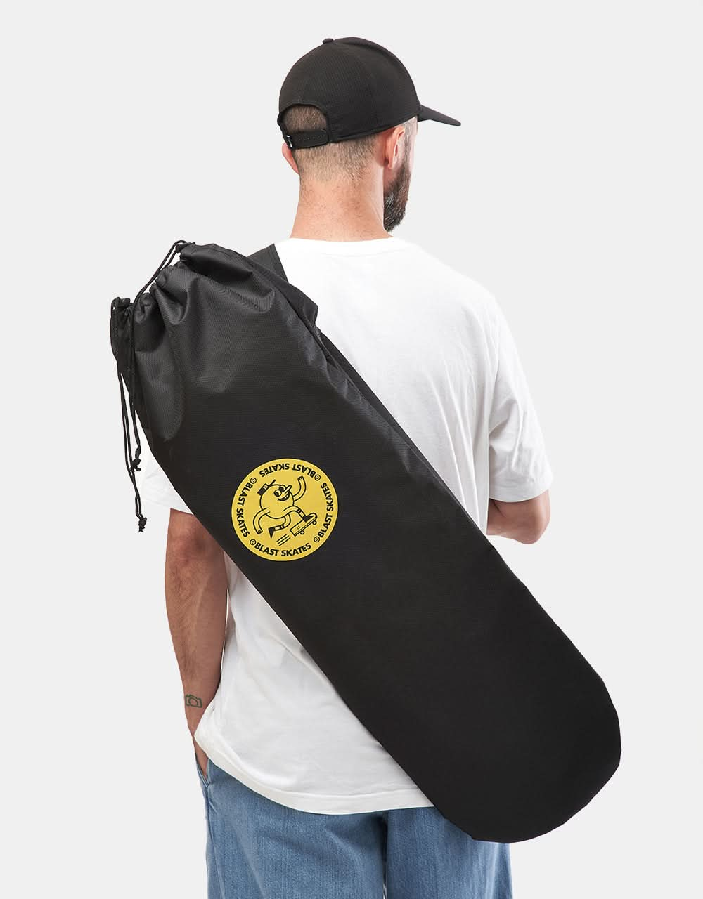 Blast Round Logo Board Bag - Black