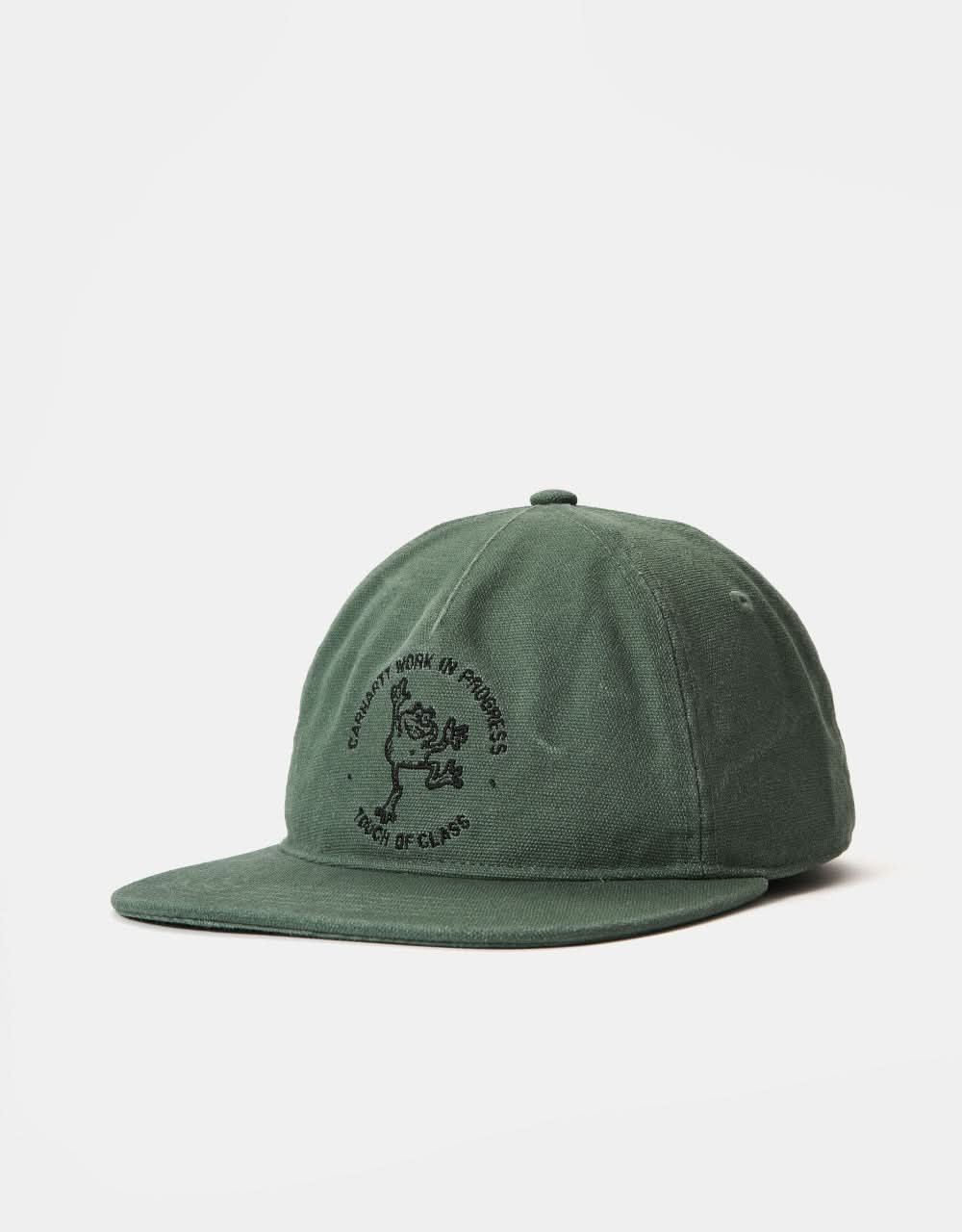 Casquette Carhartt WIP Stamp - Vert Canard/Noir