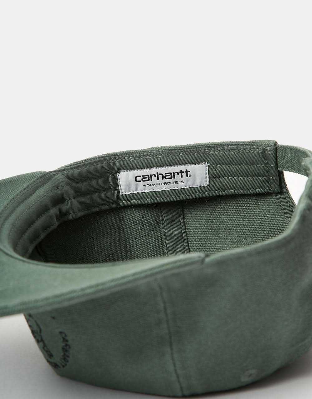 Gorra Carhartt WIP Stamp - Verde pato/Negro