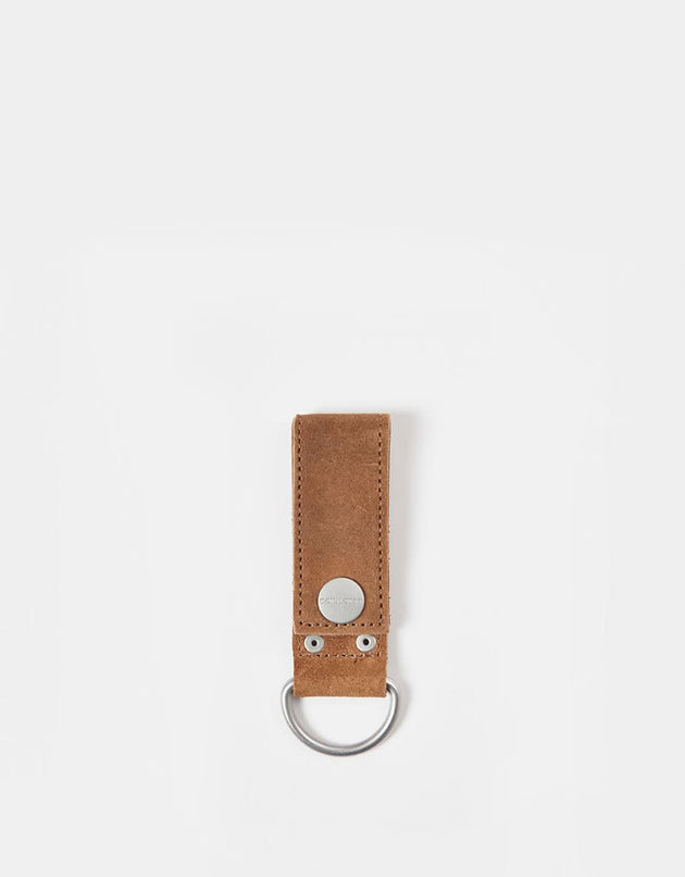 Porte-clés Carhartt WIP en daim - Hamilton Brown