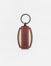 Carhartt WIP Press Script Keychain - Tuscany