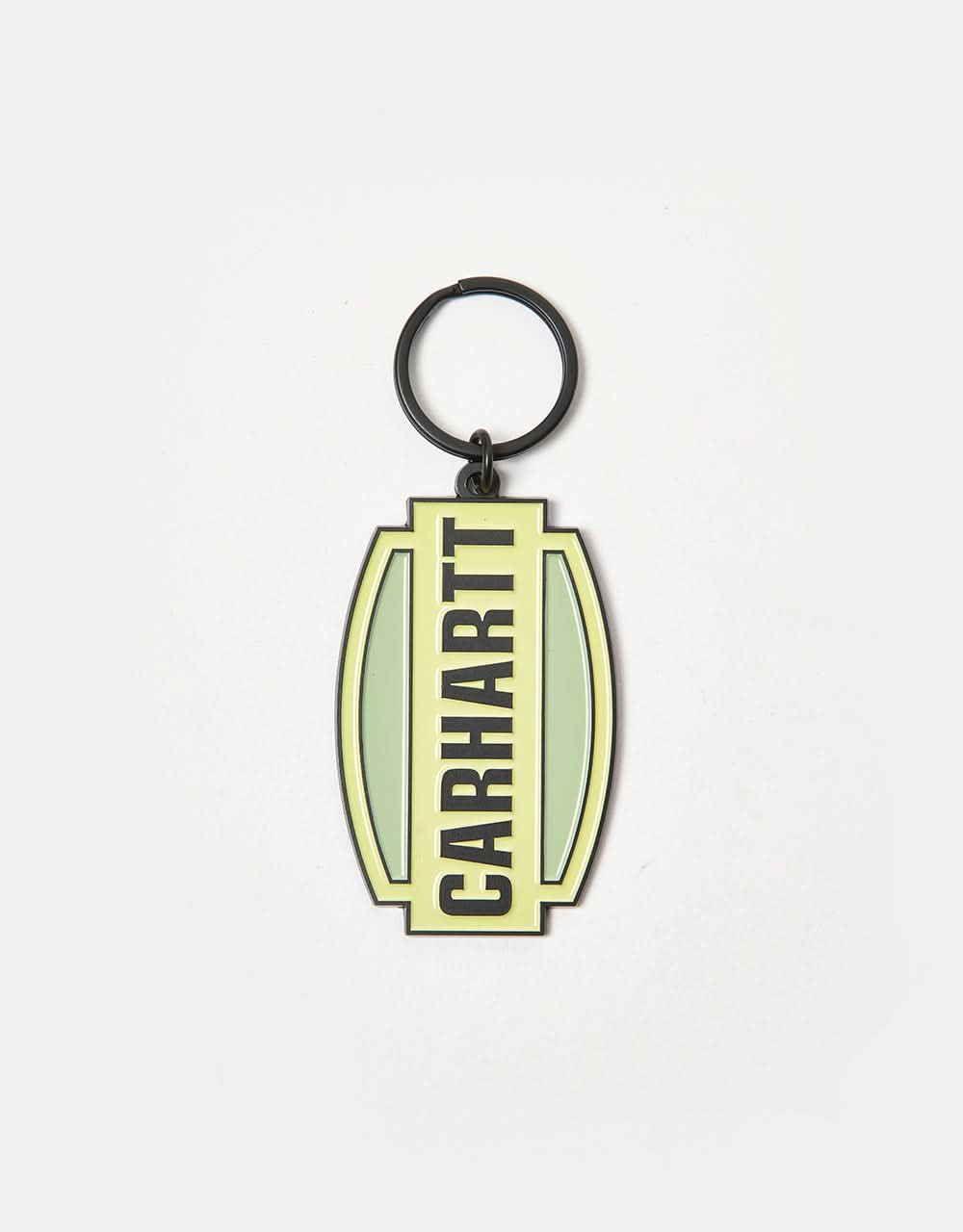 Porte-clés Carhartt WIP Press Script - Lime arctique