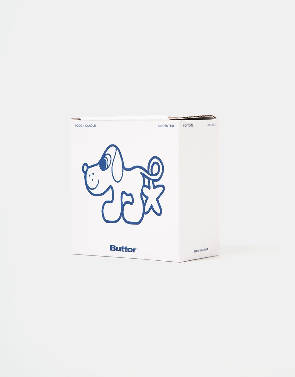 Bougie de chien Butter Goods - Bleu