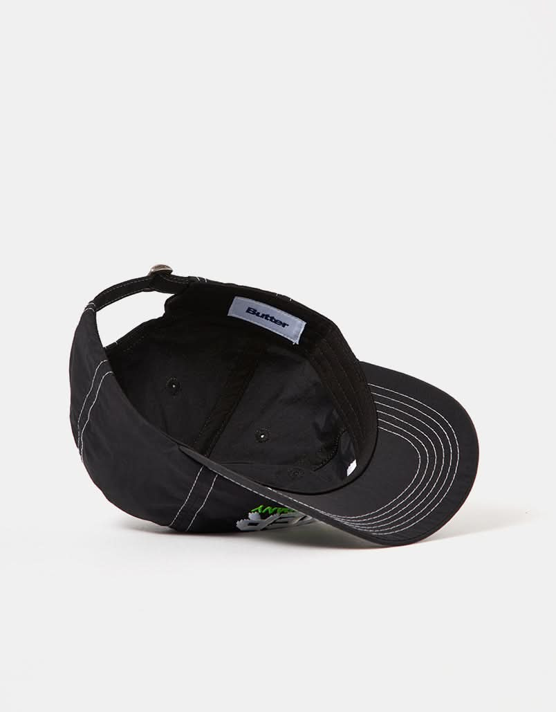 Gorra de 6 paneles Programa Butter Goods - Negro