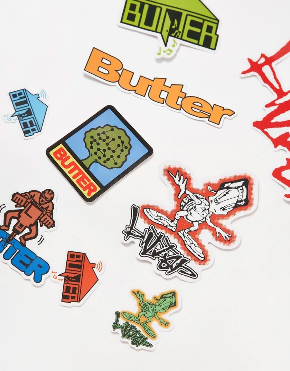 Butter Goods Sticker Pack - Multi