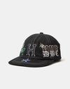 HUF Mashup Snapback Cap - Black