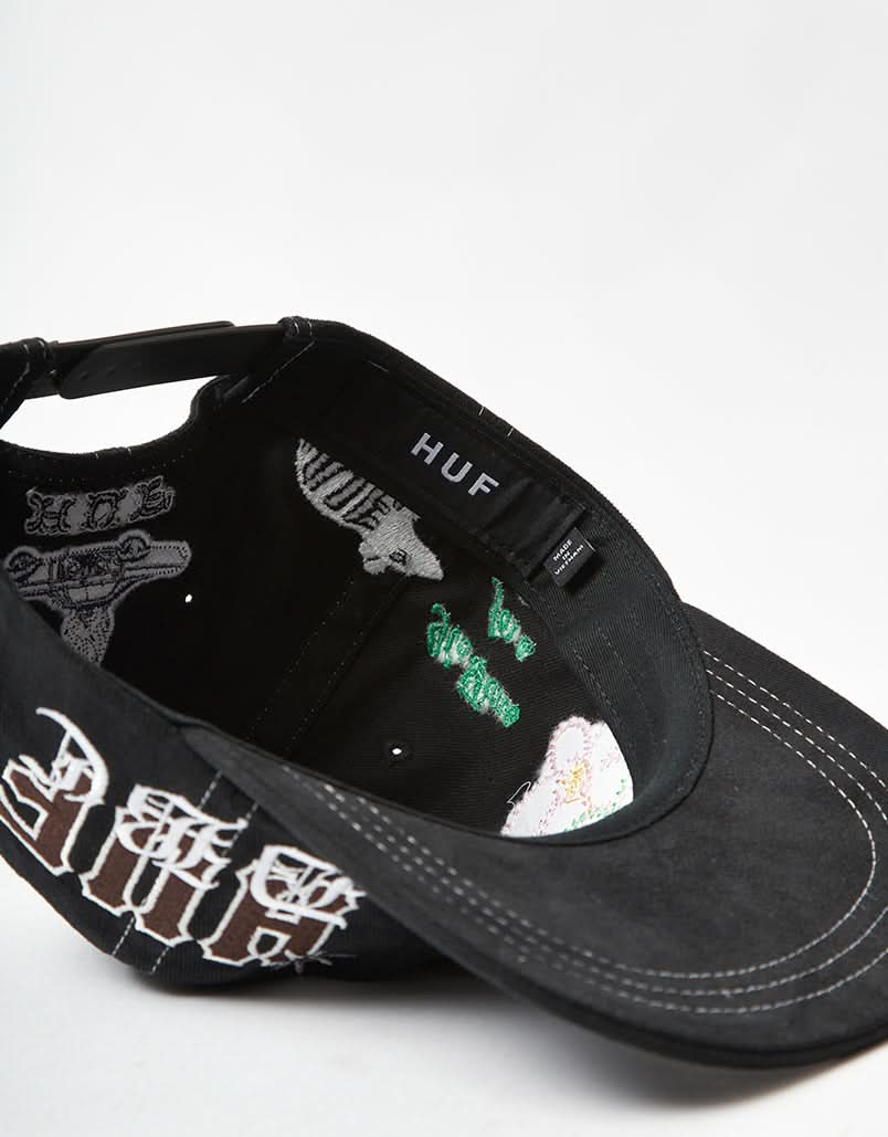 Casquette Snapback HUF Mashup - Noir