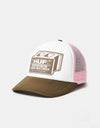 HUF Demolition Crew Trucker Cap - Pink