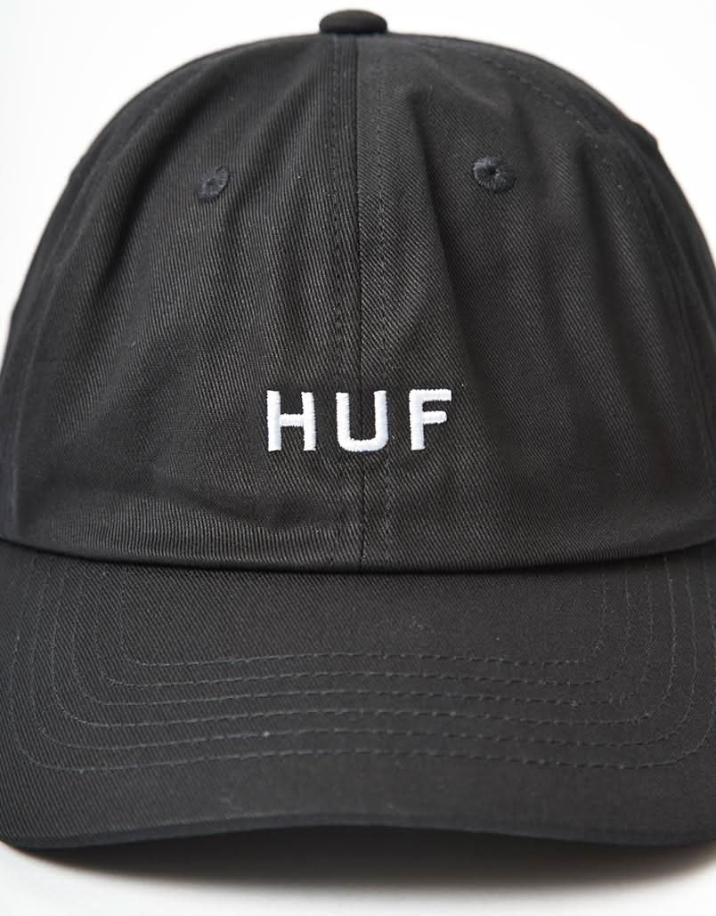 Gorra con visera curvada y logo OG de HUF - Negro