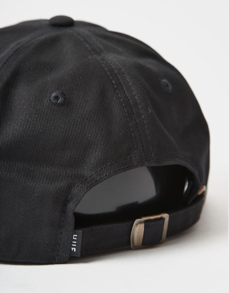 Gorra con visera curvada y logo OG de HUF - Negro