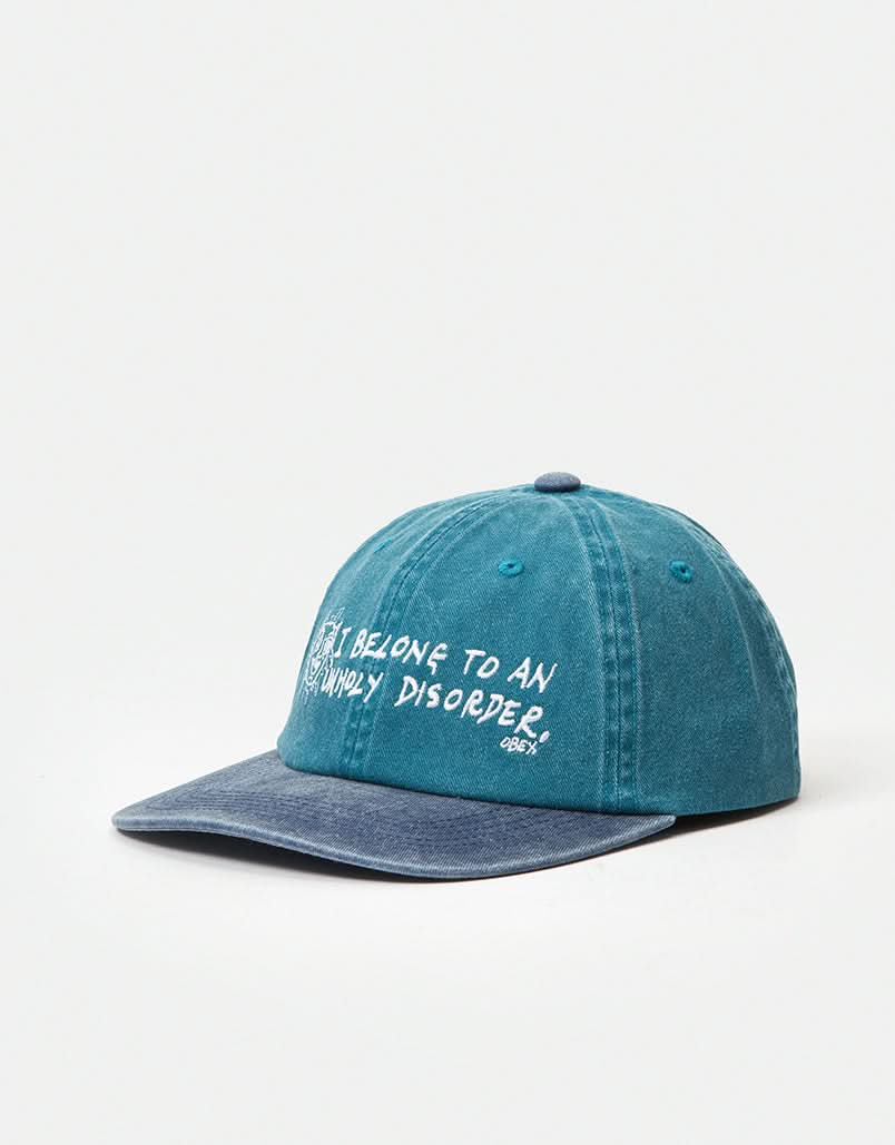 Obey Pigment Disorder 6 Panel Cap - Pigment Teal Multi