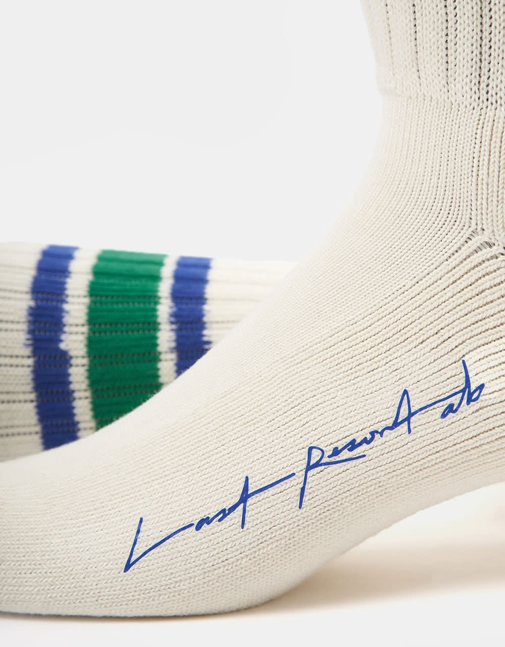 Last Resort x Julian Smith Retro Sock - Kelly Green